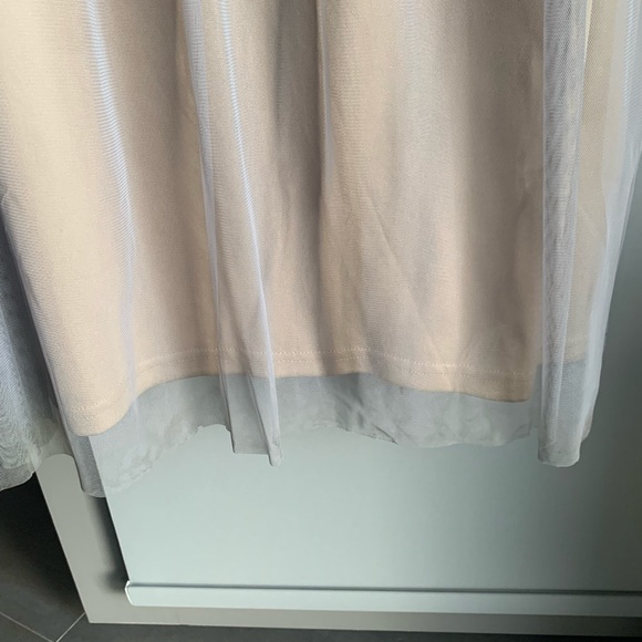 Adrianna Papell Lavender/Gray Gown - Picture 7 of 8